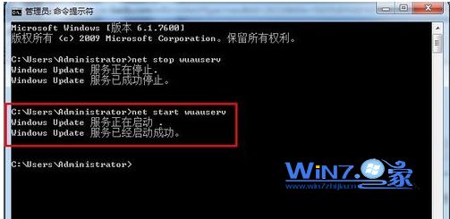 롰net start wuauserv