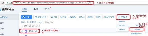 win10系统百度网盘中的文件怎么用迅雷下载?