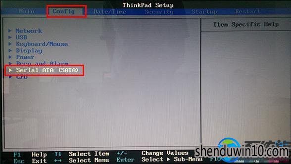 win10系统通过bios设置ide/ahci格式的处理方法 win10系统通过bios设置ide/ahci格式的处理方法