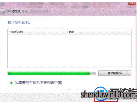 win8系统添加打印机时发现找不到打印机的解决方法 win8系统添加打印机时发现找不到打印机的解决方法