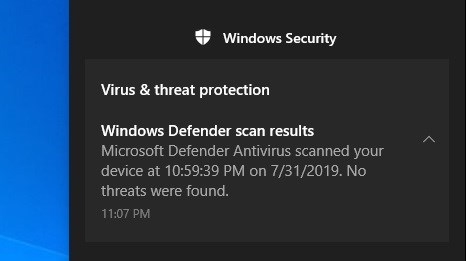 ΢Windows Defender